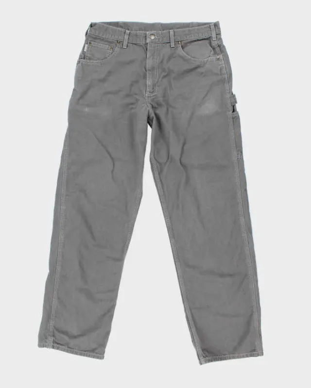 Vintage 90's Carhartt Single Knee Carpenter Trousers - W34 L32 sold by Rokit