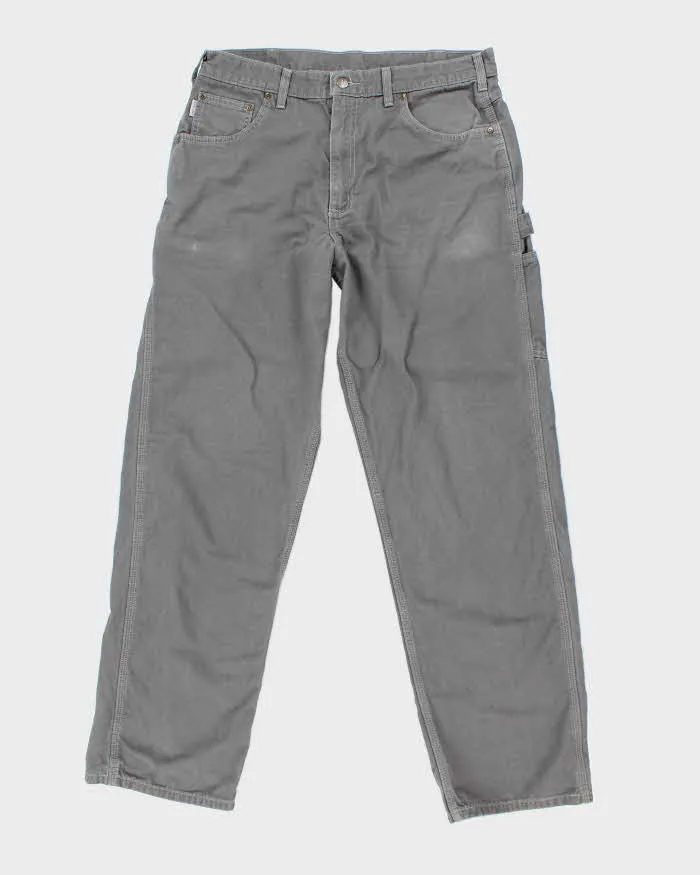Vintage 90's Carhartt Single Knee Carpenter Trousers - W34 L32 sold by Rokit
