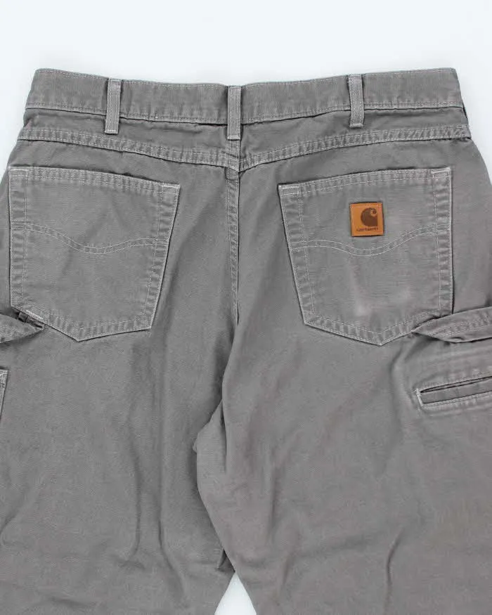Vintage 90's Carhartt Single Knee Carpenter Trousers - W34 L32 sold by Rokit product image thumbnail 4