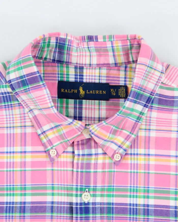 Vintage Ralph Lauren Checked Long Sleeve Shirt - XL sold by Rokit product image thumbnail 5