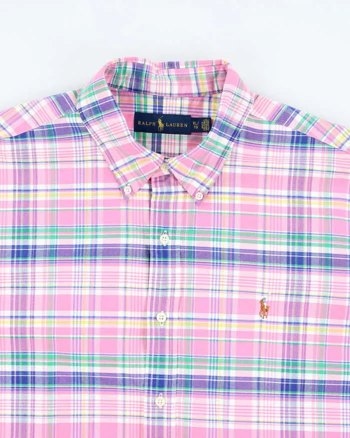 Vintage Ralph Lauren Checked Long Sleeve Shirt - XL sold by Rokit product image thumbnail 3