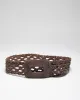 Vintage Y2k 00s Billabong Brown Leather Belt - O/S sold by Rokit