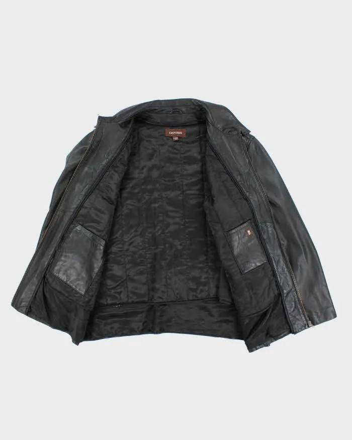 Vintage 2000's Danier Heavyweight Oversized Leather Zip Up Jacket - XXL sold by Rokit product image thumbnail 5