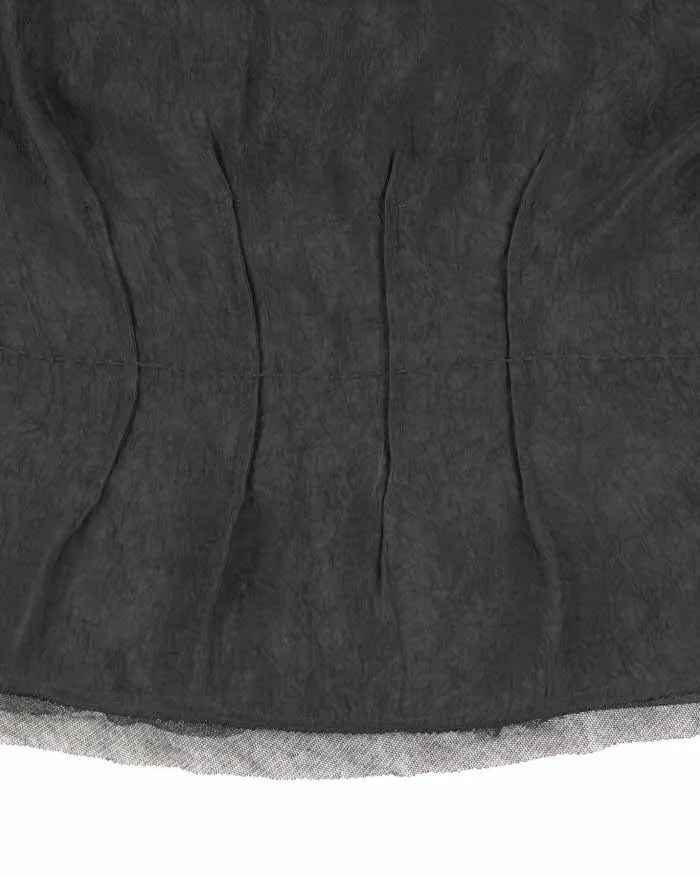 Y2k 00s Sandwich Black Blouse - M sold by Rokit product image thumbnail 5