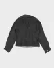 Y2k 00s Sandwich Black Blouse - M sold by Rokit