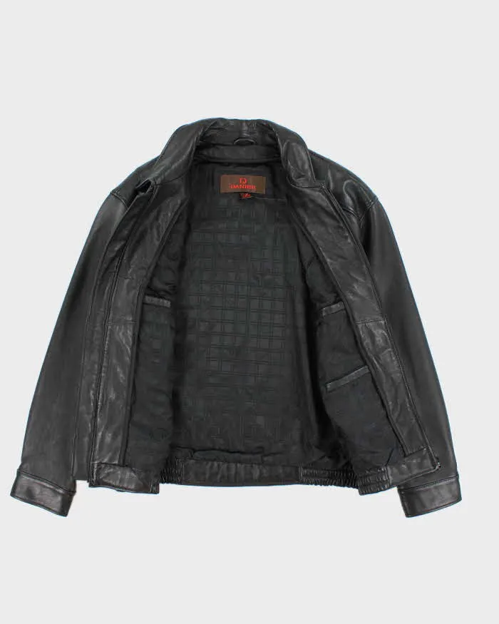 Vintage 2000's Danier Heavyweight Leather Zip Up Jacket - L sold by Rokit product image thumbnail 5