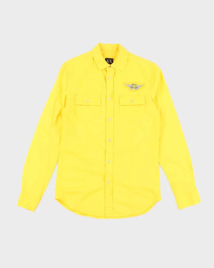 Vintage Y2k 00s Armani Exchange Long Sleeve Shirt - XS sold by Rokit