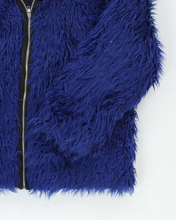 Vintage Y2K Groggy Clothing Furry Hooded Jacket - XL sold by Rokit product image thumbnail 4