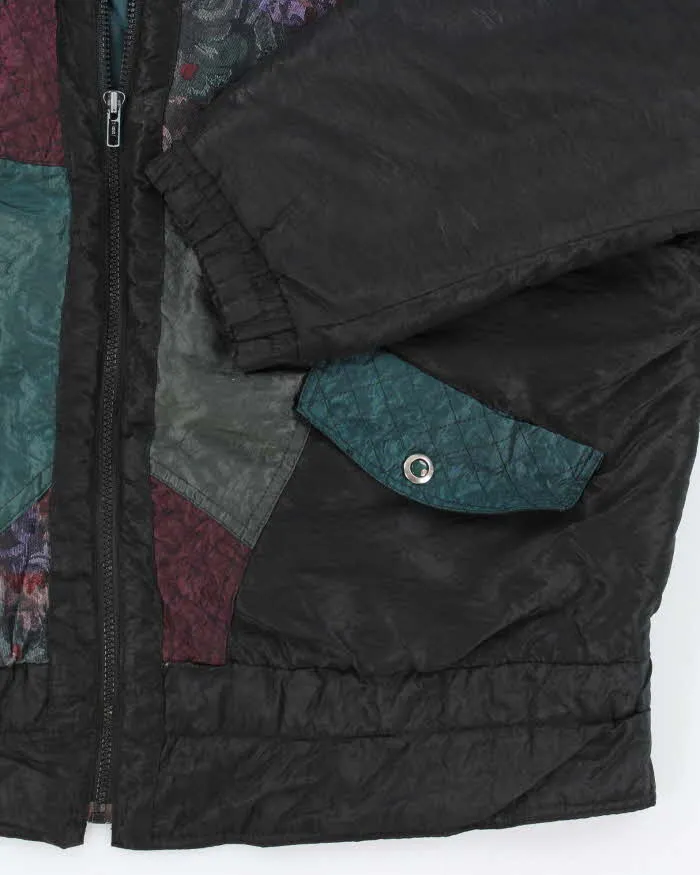 Vintage 80's Multi Patterned Lined Ski Jacket - L sold by Rokit product image thumbnail 4