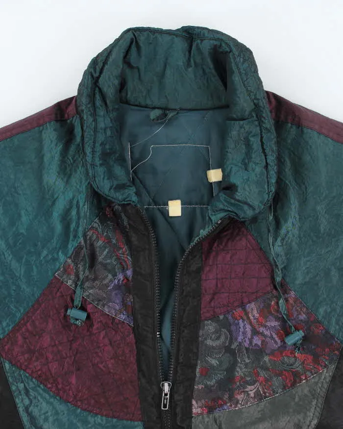 Vintage 80's Multi Patterned Lined Ski Jacket - L sold by Rokit product image thumbnail 3