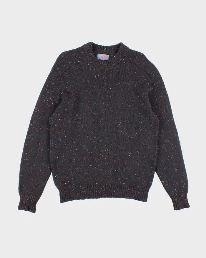 Vintage 90's Pendleton Speckled Wool Knit Jumper - M sold by Rokit