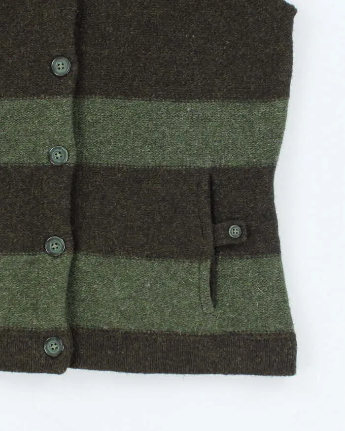 Vintage Woolrich Striped Wool Button-Up Tank Knit - S sold by Rokit product image thumbnail 4