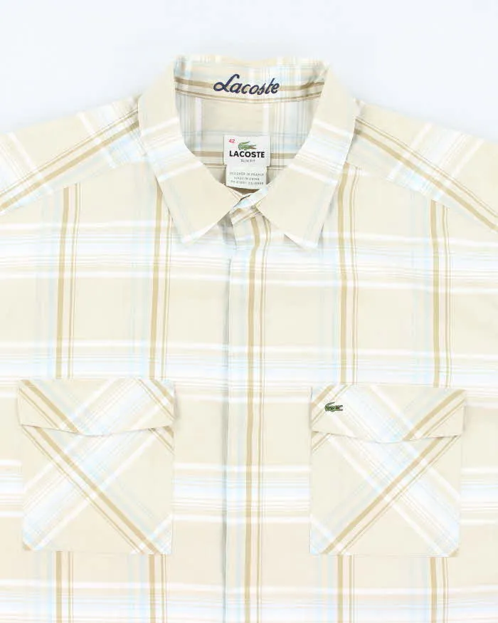 Vintage Lacoste Checked Long Sleeve Shirt - L sold by Rokit product image thumbnail 3