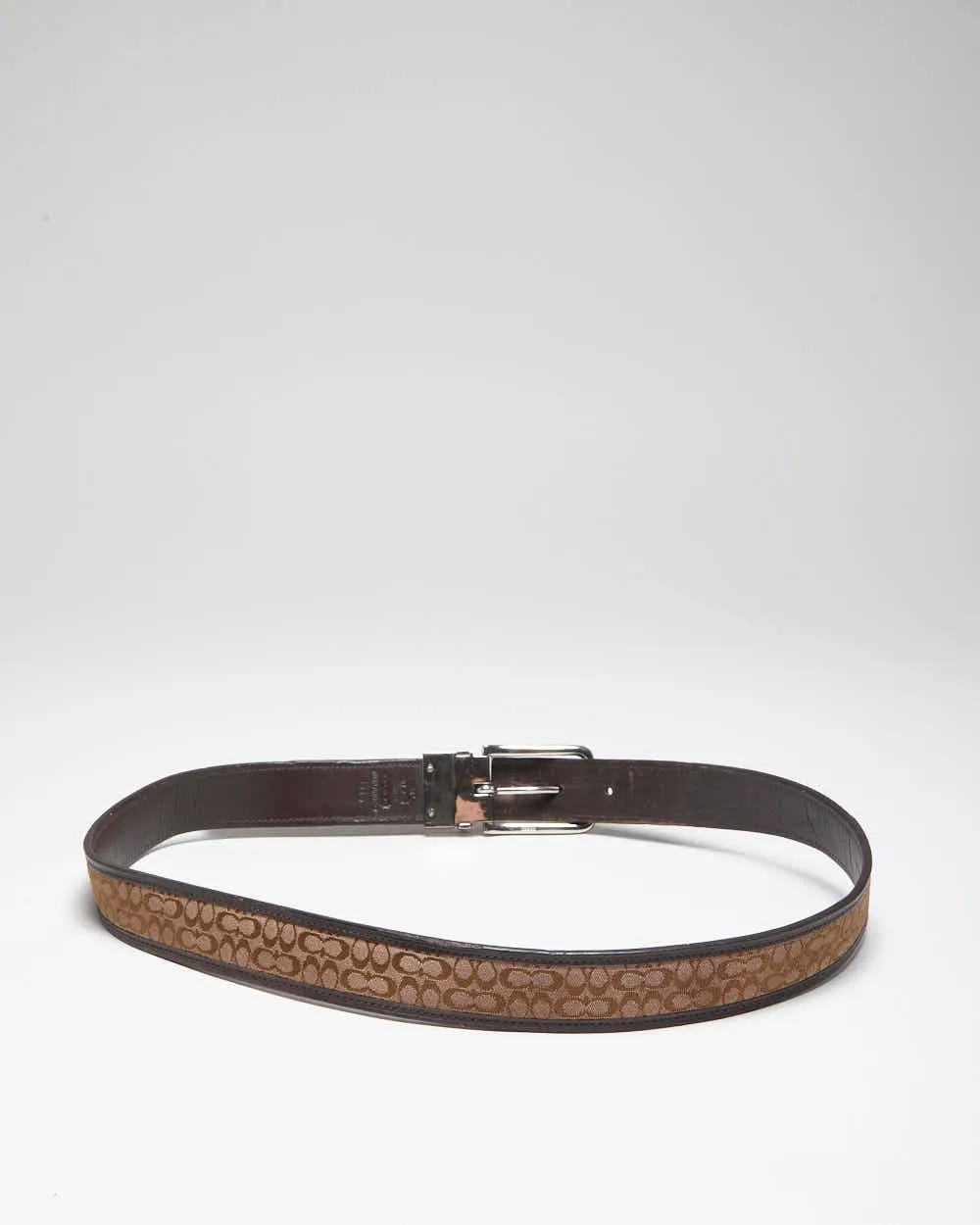 Vintage Y2k 00s Coach Monogram Leather Belt - W32-W36 sold by Rokit product image thumbnail 3