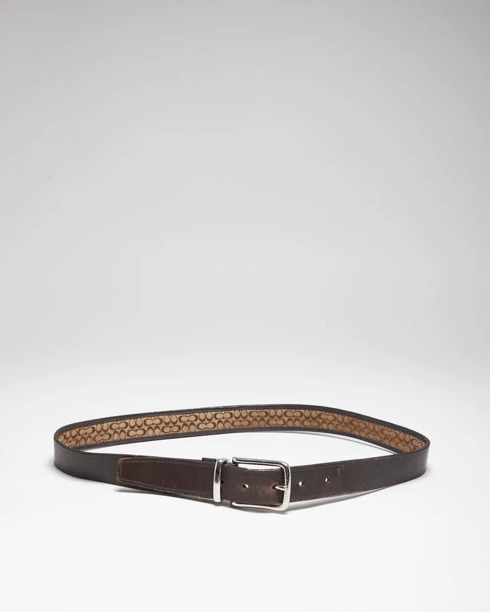 Vintage Y2k 00s Coach Monogram Leather Belt - W32-W36 sold by Rokit product image thumbnail 4
