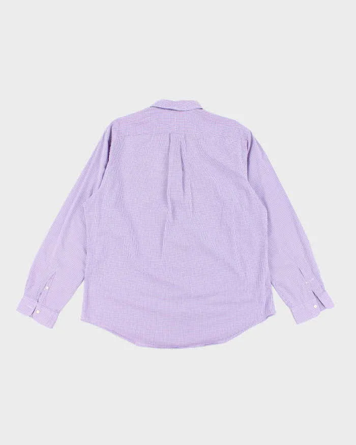 Vintage Ralph Lauren Gingham Long Sleeve Shirt - XL sold by Rokit product image thumbnail 2