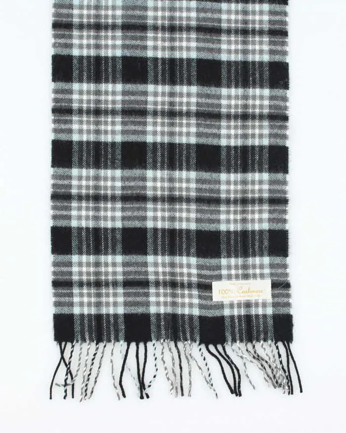 Vintage Cashmere Checked Scarf sold by Rokit product image thumbnail 3