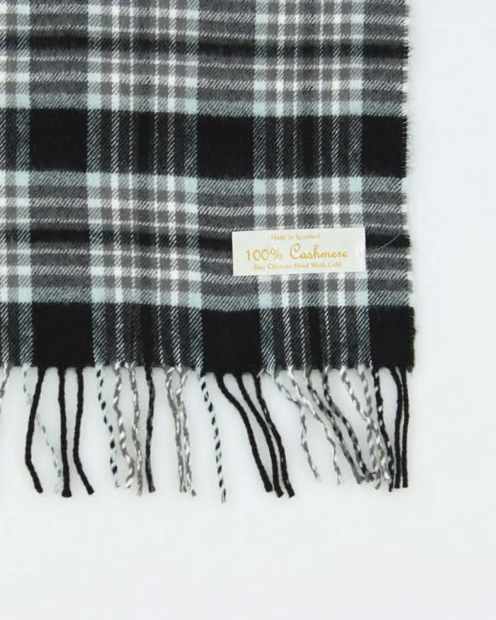 Vintage Cashmere Checked Scarf sold by Rokit product image thumbnail 4