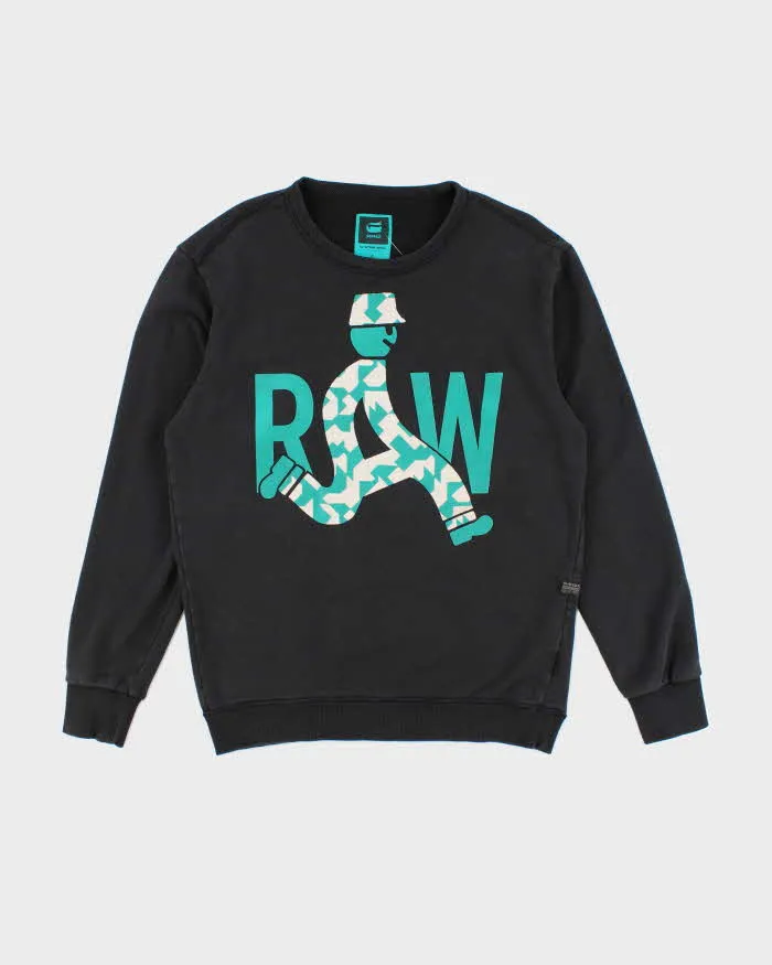 Vintage Y2K G-Star Raw Big Centre Graphic Sweatshirt - L sold by Rokit