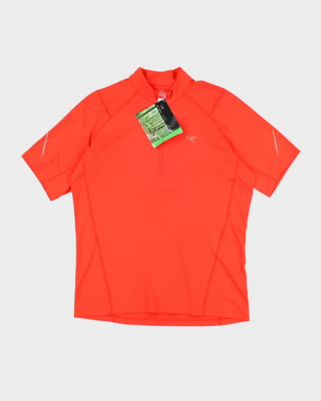 Deadstock with Tags Arc'teryx Accelerator Quarter Zip Sports T-Shirt - XL sold by Rokit
