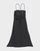 Vintage 90s Lakubo Lace-up Backless Ruffle Dress - XS sold by Rokit