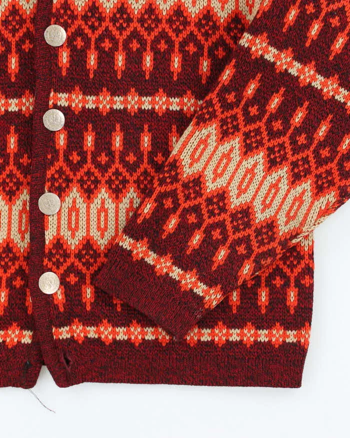 Vintage White Ram Wool Cardigan - L sold by Rokit product image thumbnail 4