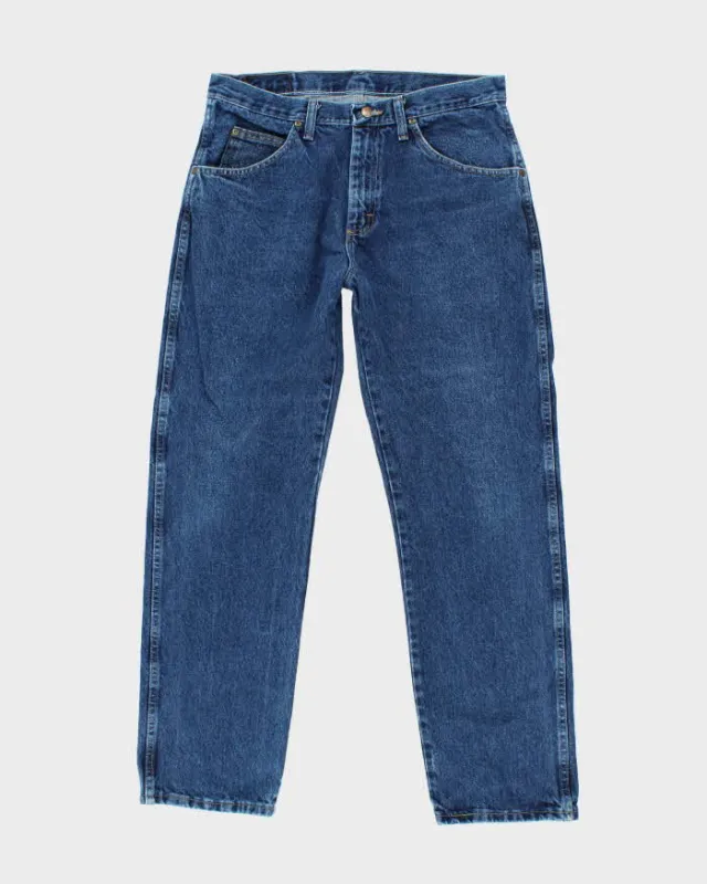 Vintage 90's Wrangler Straight Fit Dark Wash Jeans - W32 L29 made by Wrangler
