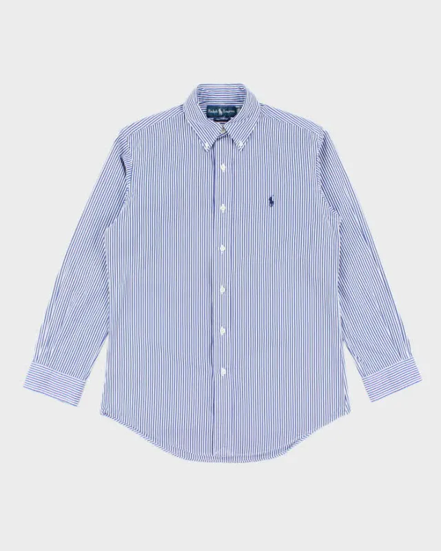 Vintage 2000's Ralph Lauren Striped Button Up Shirt - S sold by Rokit
