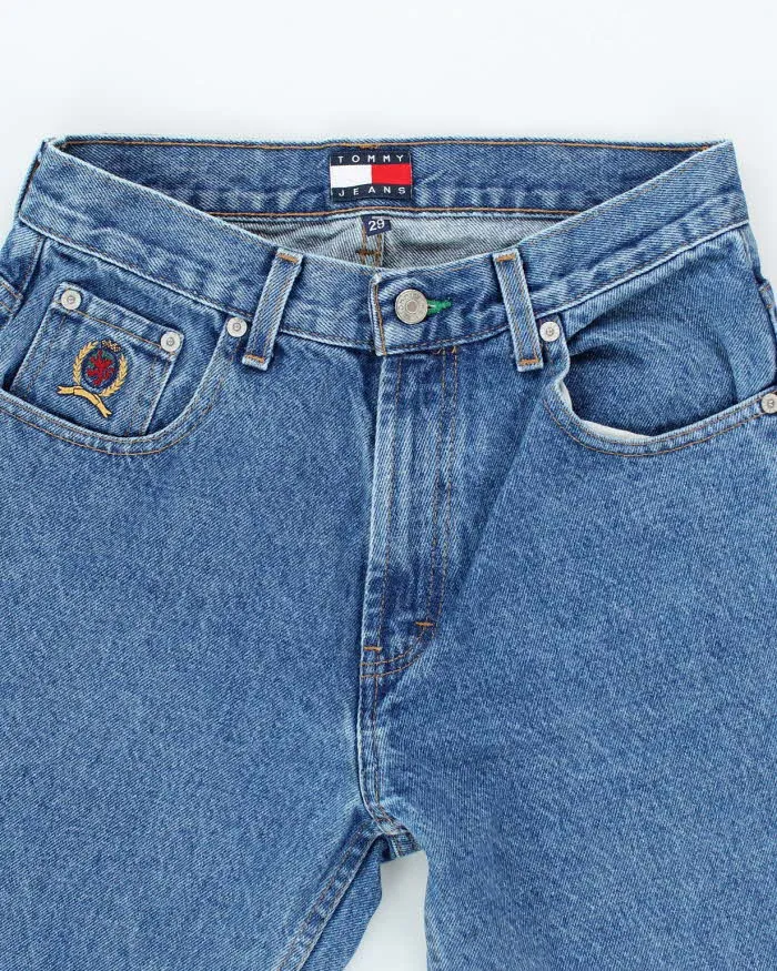Vintage 2000's Tommy Hilfiger Dark Wash Straight Leg Jeans - W26 L25 sold by Rokit product image thumbnail 3