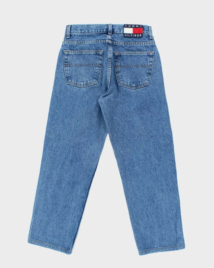 Vintage 2000's Tommy Hilfiger Dark Wash Straight Leg Jeans - W26 L25 sold by Rokit product image thumbnail 2