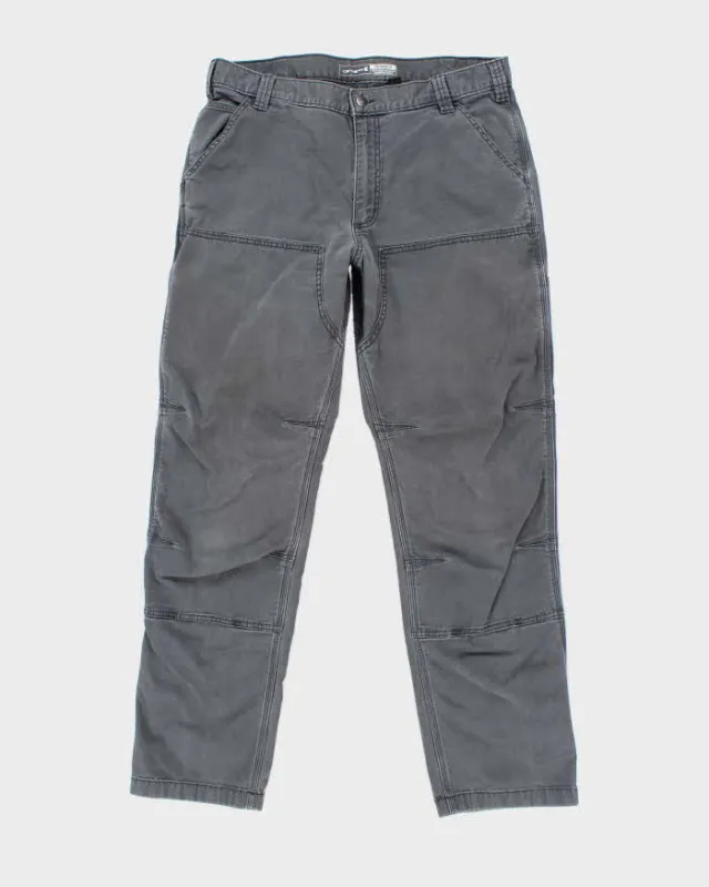 Vintage Carhartt Workwear Double Knee Carpenter Trousers - W34 L31 sold by Rokit