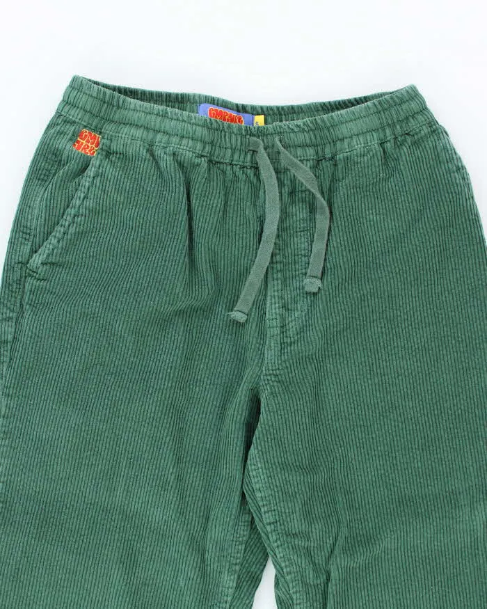 Vintage 2000's Empyre Wide Leg Drawstring Corduroy Trousers - S sold by Rokit product image thumbnail 3