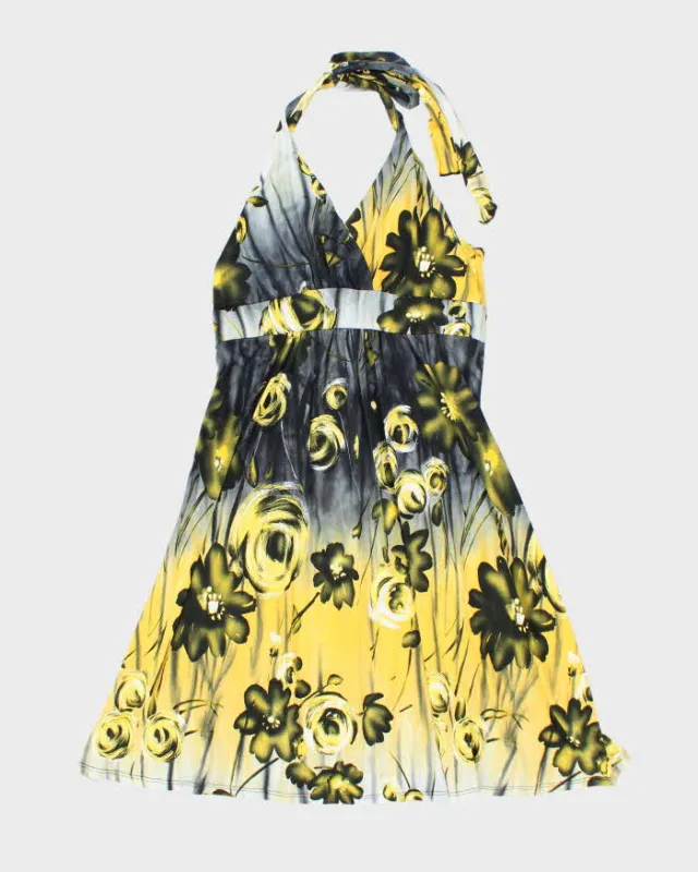Vintage Y2k 00s Emanuelle Halter Dress - S sold by Rokit