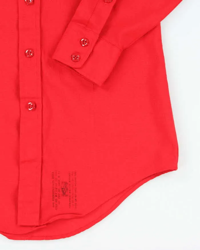 Vintage 70s Flying Cross Red Shirt - M sold by Rokit product image thumbnail 4
