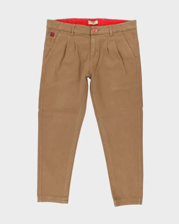 Vintage 2000's Burberry Straight Leg Chino Trousers - W36 L25 sold by Rokit