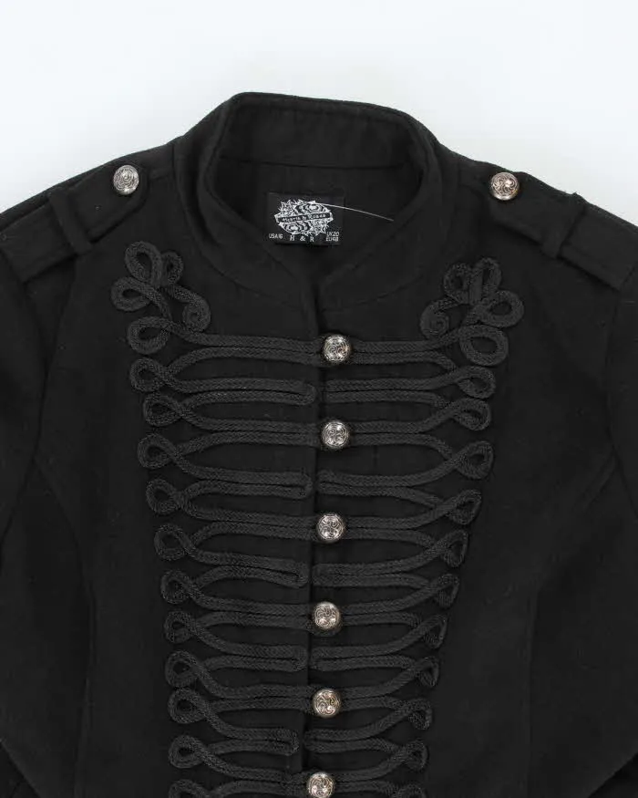 Vintage Hearts & Roses Military Style Jacket - XL sold by Rokit product image thumbnail 3