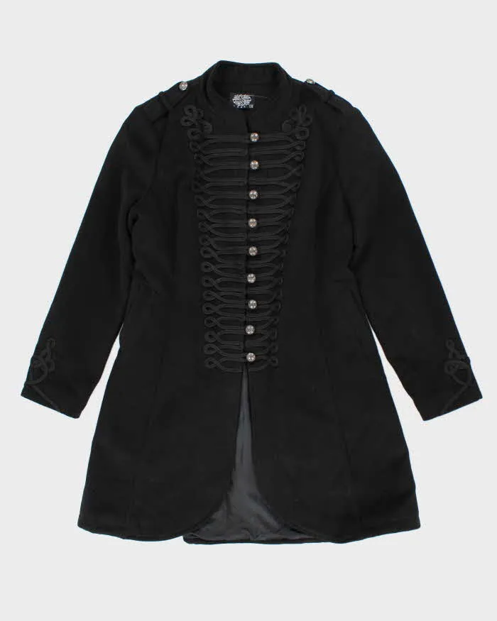 Vintage Hearts & Roses Military Style Jacket - XL sold by Rokit