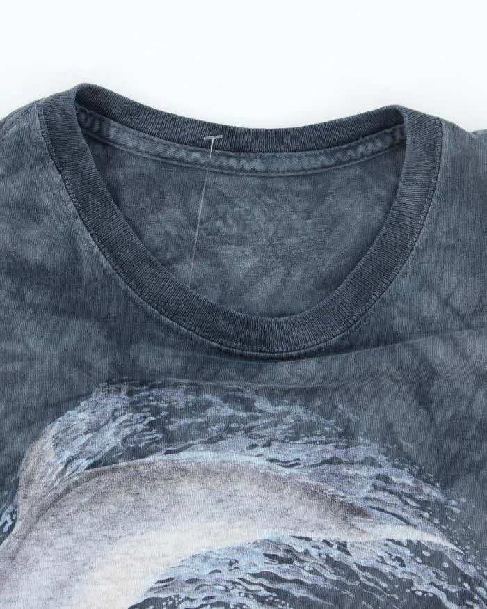 Vintage 00s The Mountain Dolphin Graphic T-Shirt - M sold by Rokit product image thumbnail 5