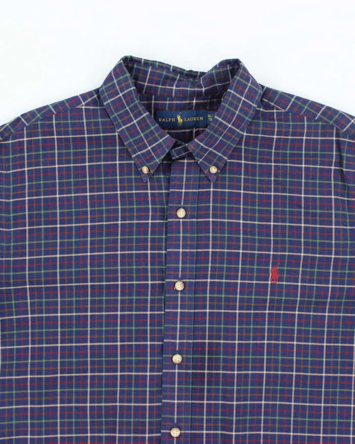 Vintage Ralph Lauren Checked Long Sleeve Shirt - XL sold by Rokit product image thumbnail 3