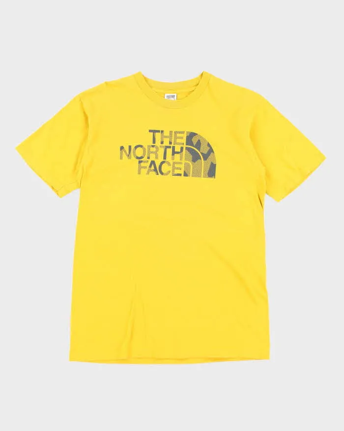 Vintage The North Face Yellow T-Shirt - S sold by Rokit