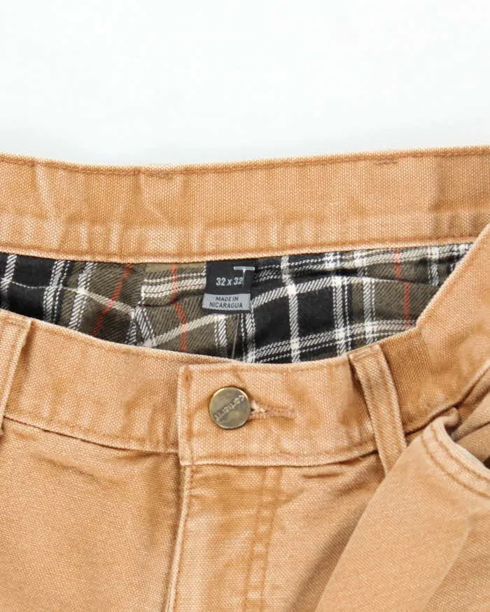 Vintage Carhartt Brown Lined Single Knee Carpenter Trousers - W30 L30 sold by Rokit product image thumbnail 5