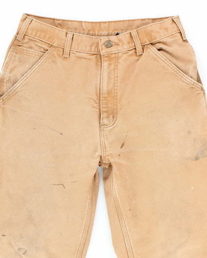 Vintage Carhartt Brown Lined Single Knee Carpenter Trousers - W30 L30 sold by Rokit product image thumbnail 3