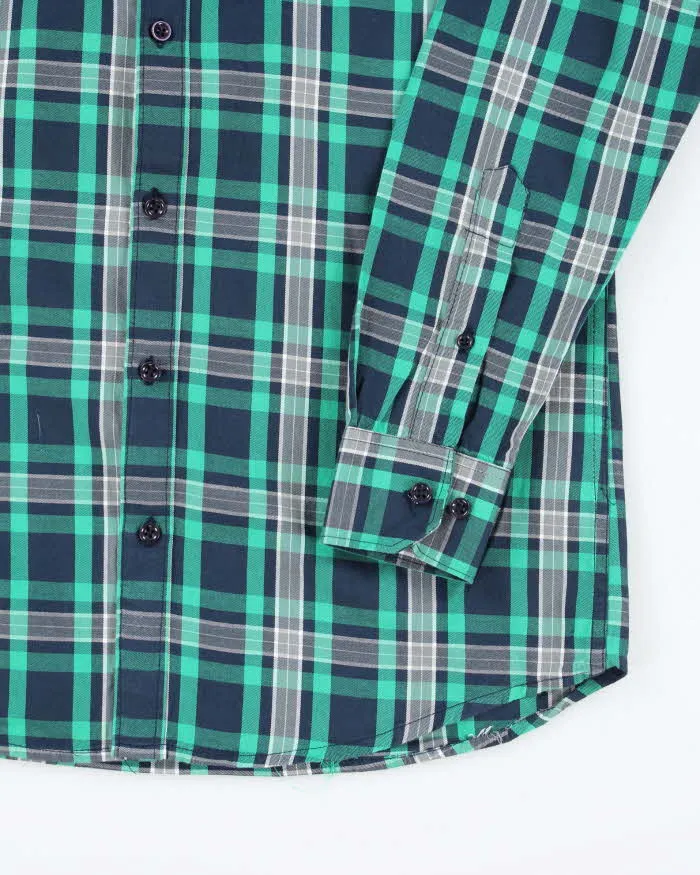 Vintage 2000's Brooks Brothers Plaid Print Button Up Shirt - M sold by Rokit product image thumbnail 4