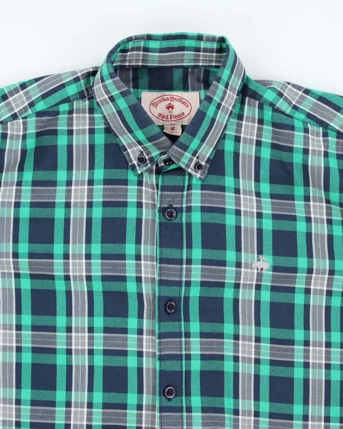 Vintage 2000's Brooks Brothers Plaid Print Button Up Shirt - M sold by Rokit product image thumbnail 3