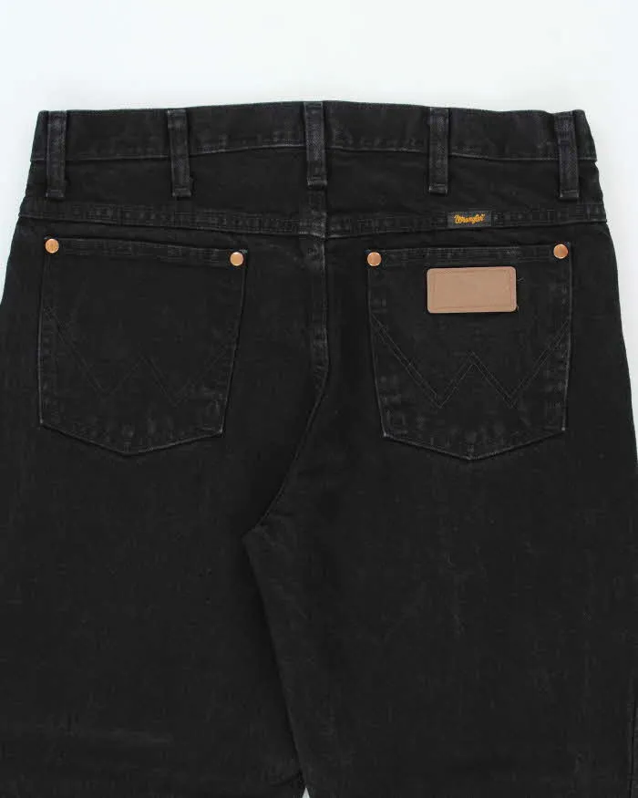 Vintage 90's Wrangler Relaxed Fit Black Wash Jeans - W32 L31 sold by Rokit product image thumbnail 4