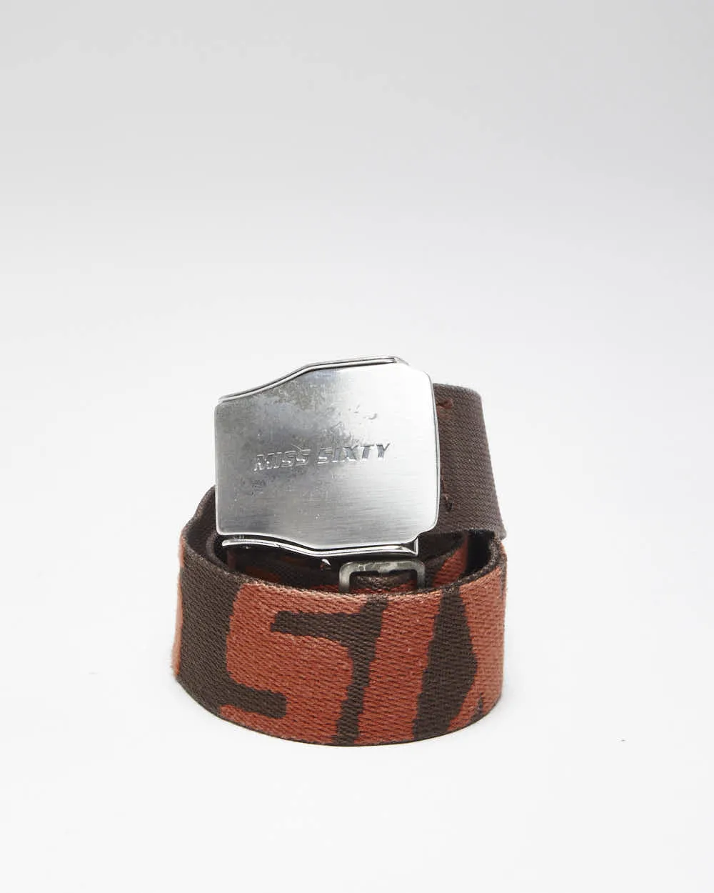 Vintage Y2K Miss Sixty Fabric Adjustable Belt - OS sold by Rokit