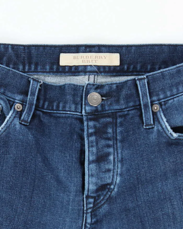 Vintage 2000's Burberry Brit Dark Wash Slim Fit Jeans - W31 L30 sold by Rokit product image thumbnail 5