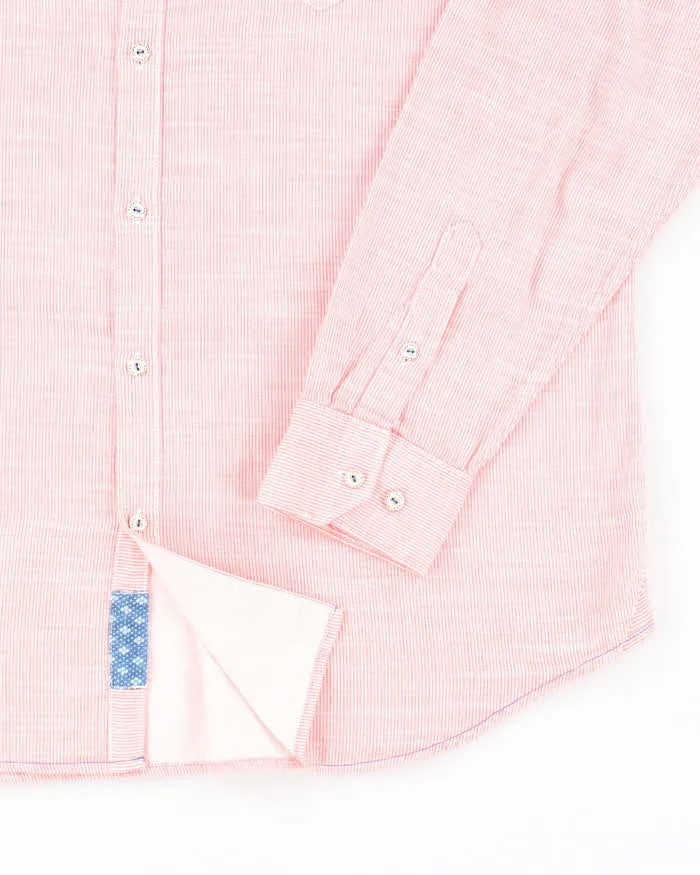 Vintage Tommy Bahama Striped Long Sleeve Shirt - XL sold by Rokit product image thumbnail 4