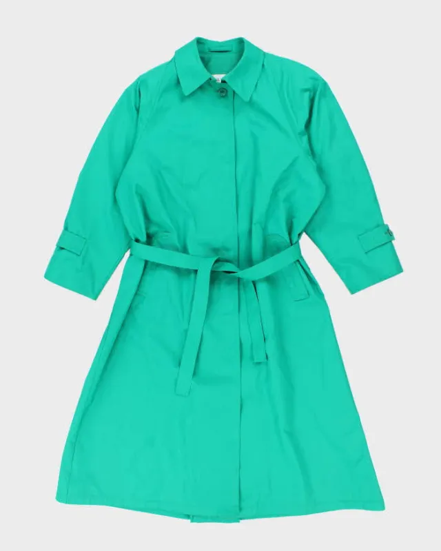 Vintage London Fog Green Trench Coat - XXL sold by Rokit