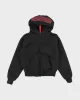 Vintage Y2K Dussault Cropped Centre Logo Zip Up Hoodie - S sold by Rokit